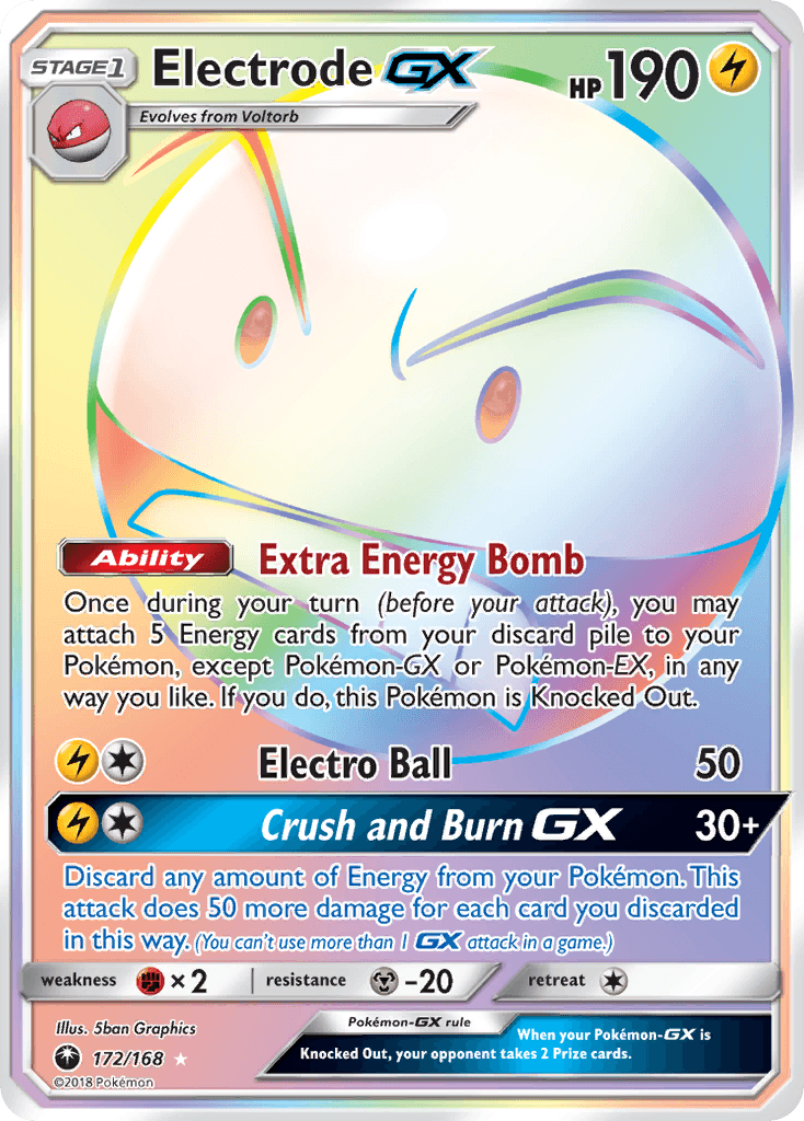 Electrode-GX Celestial Storm card