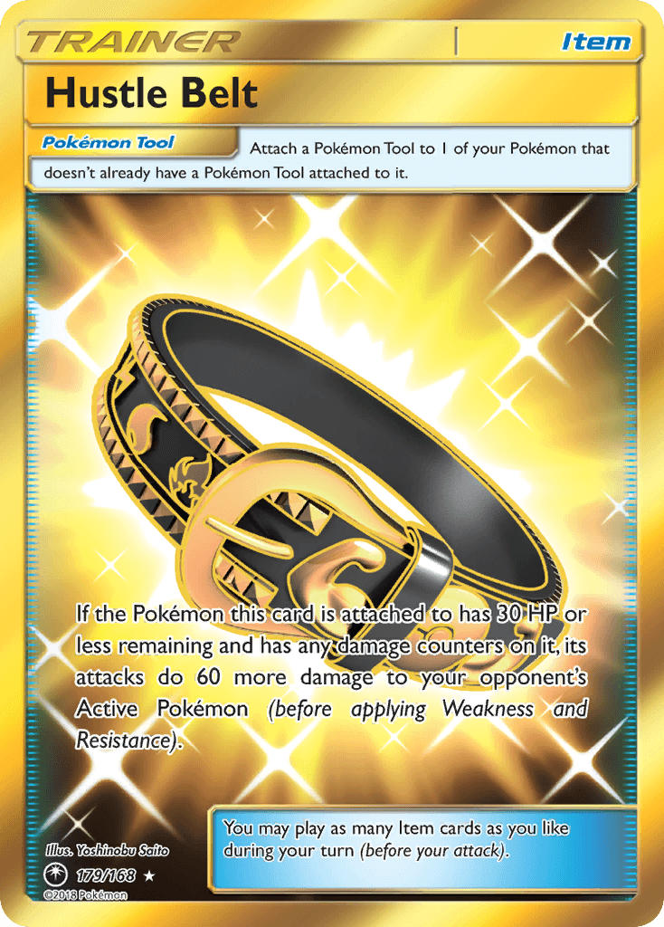 Hustle Belt Celestial Storm card