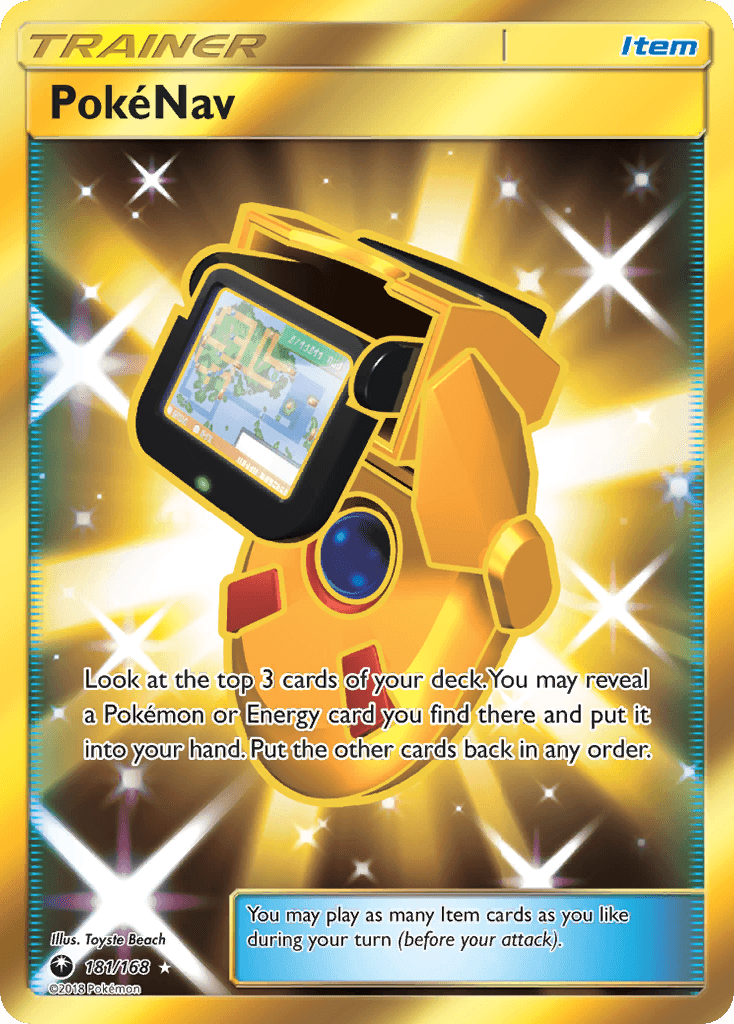 PokéNav Celestial Storm card