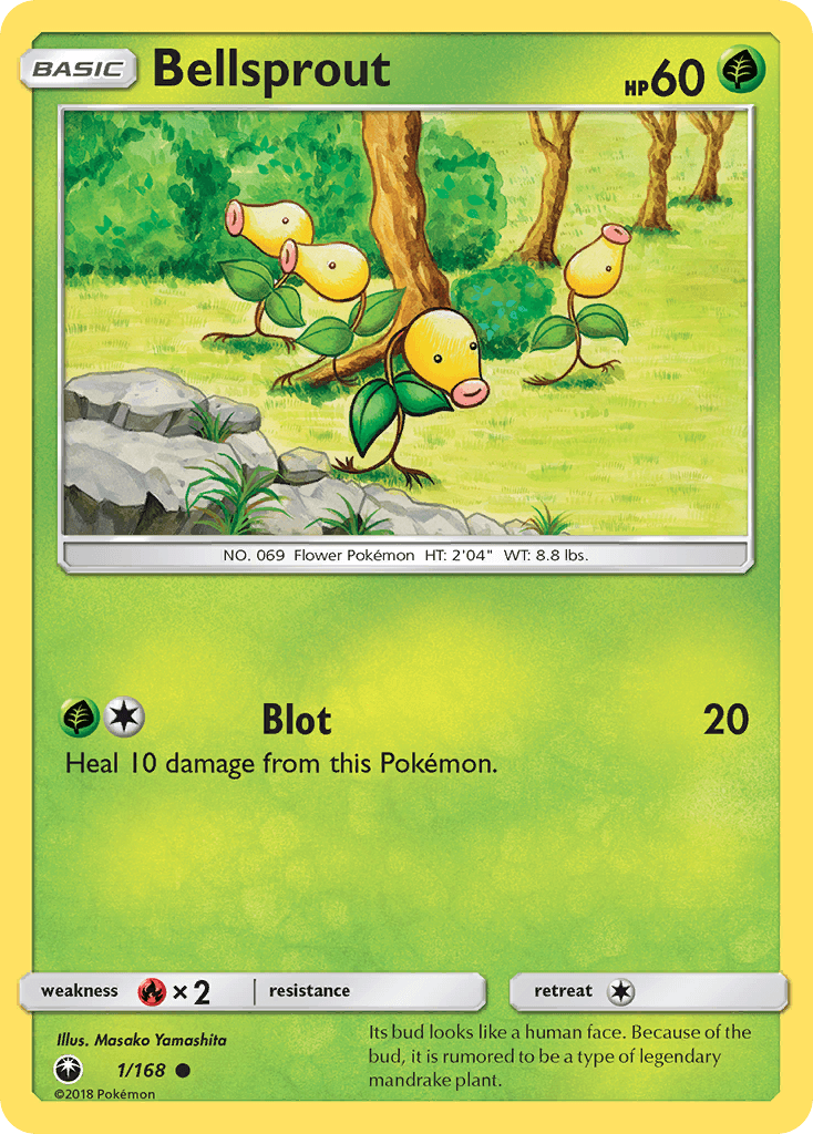 Bellsprout Celestial Storm card