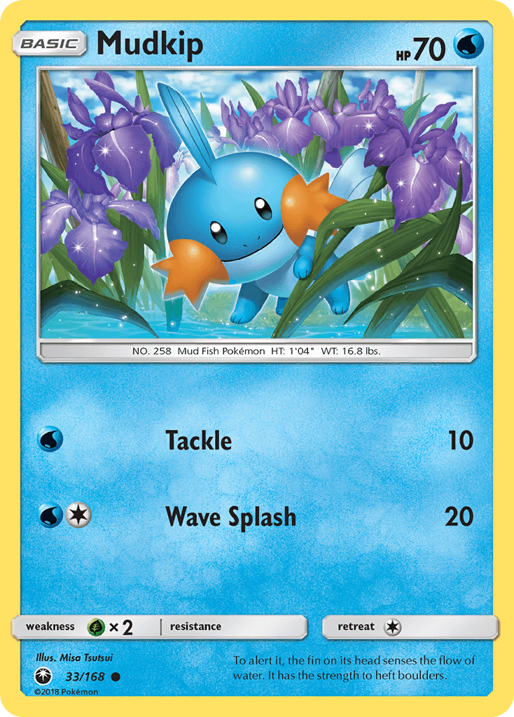 Mudkip Celestial Storm card