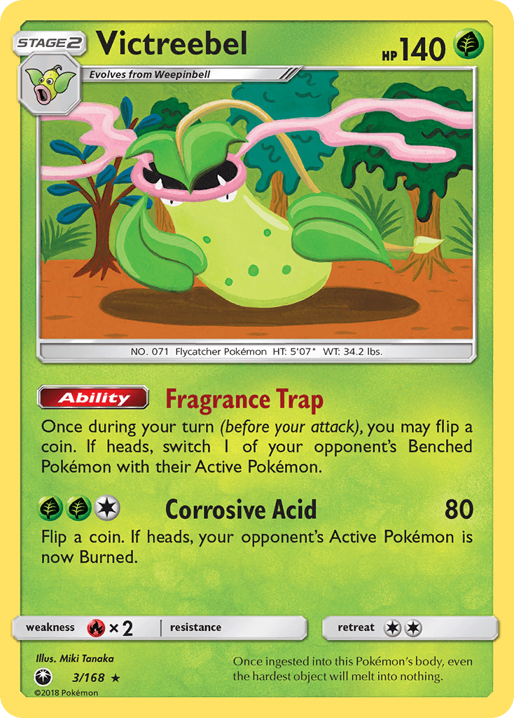 Victreebel Celestial Storm card