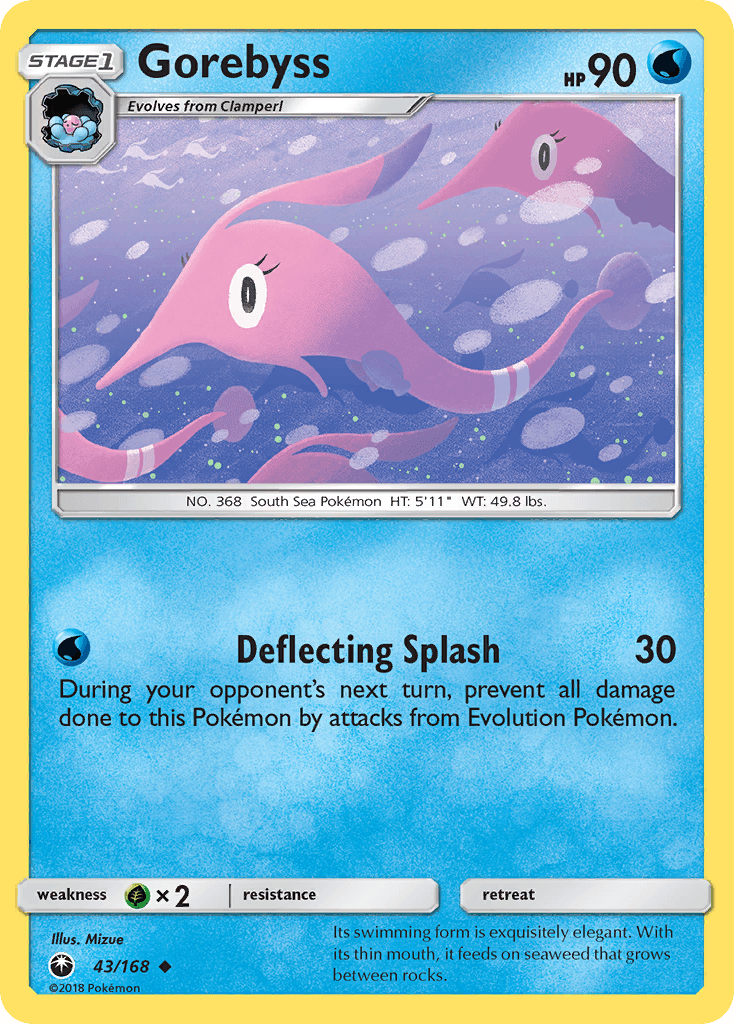 Gorebyss Celestial Storm card