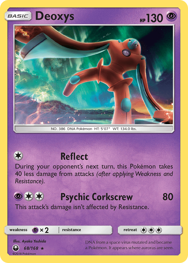 Deoxys Celestial Storm card