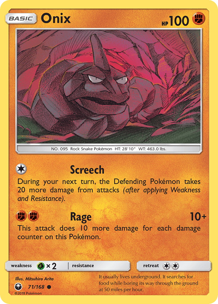 Onix Celestial Storm card