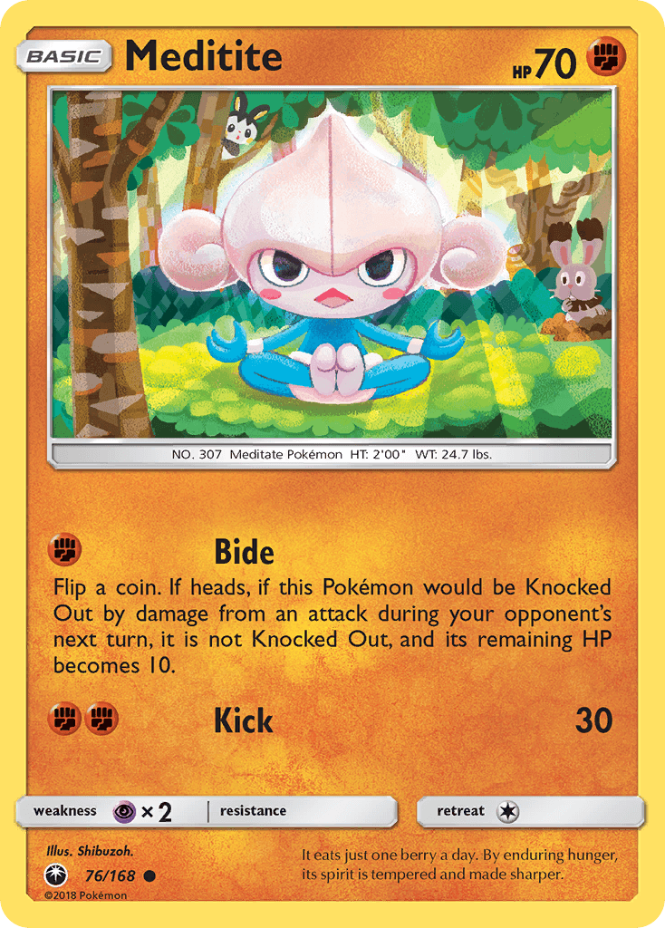 Meditite Celestial Storm card
