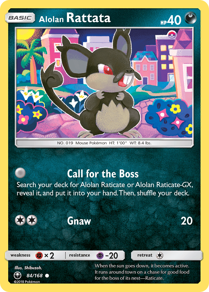 Alolan Rattata Celestial Storm card