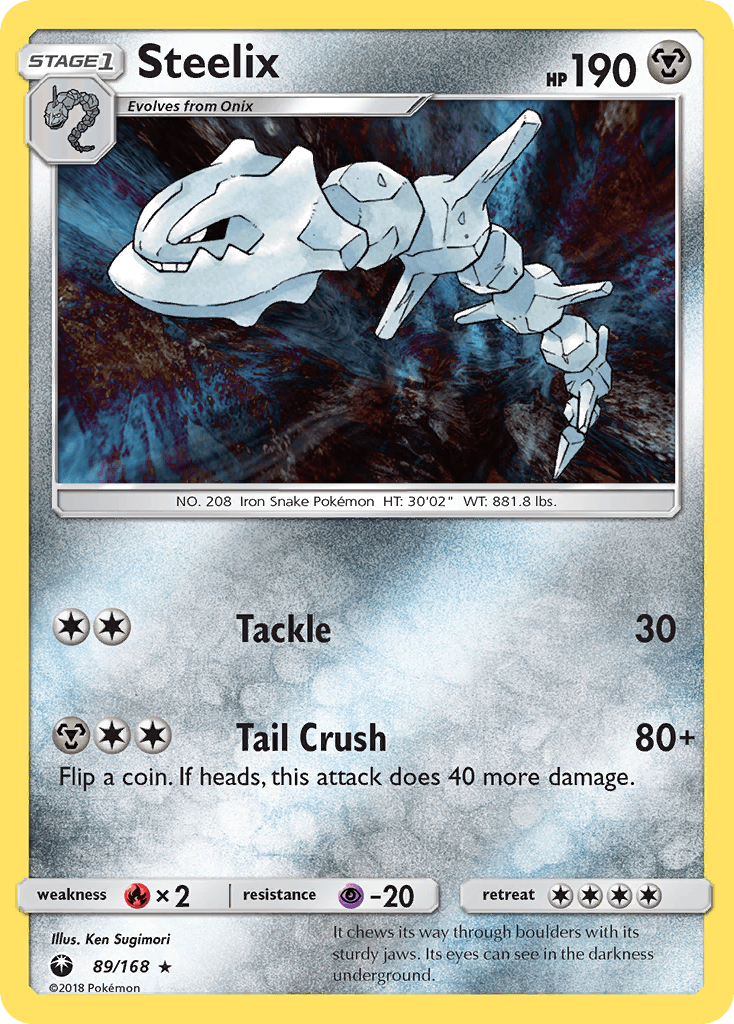 Steelix Celestial Storm card