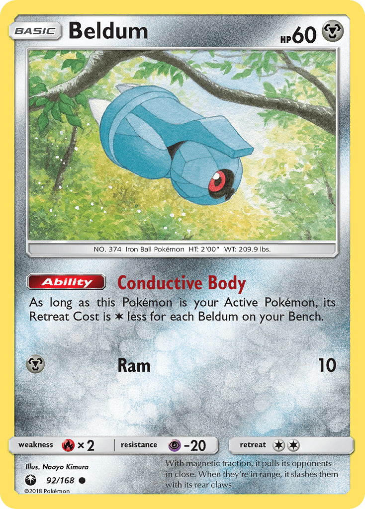 Beldum Celestial Storm card