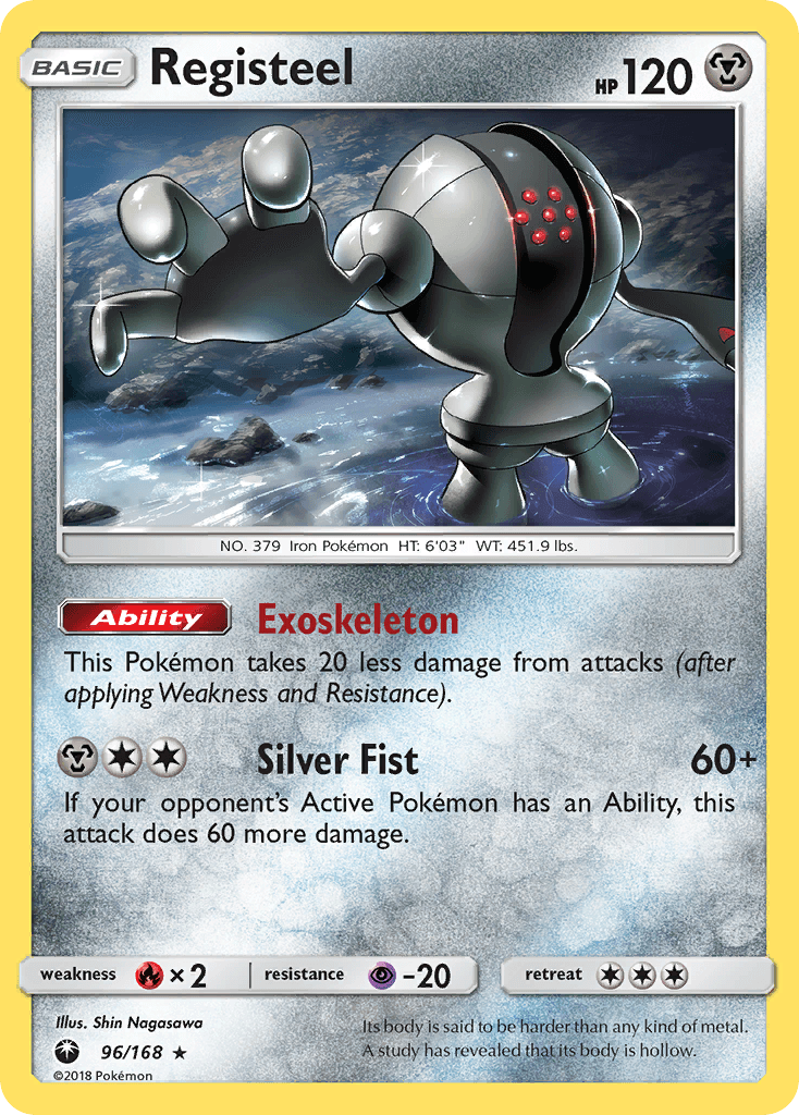 Registeel Celestial Storm card