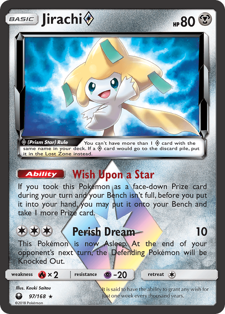 Jirachi ◇ Celestial Storm card