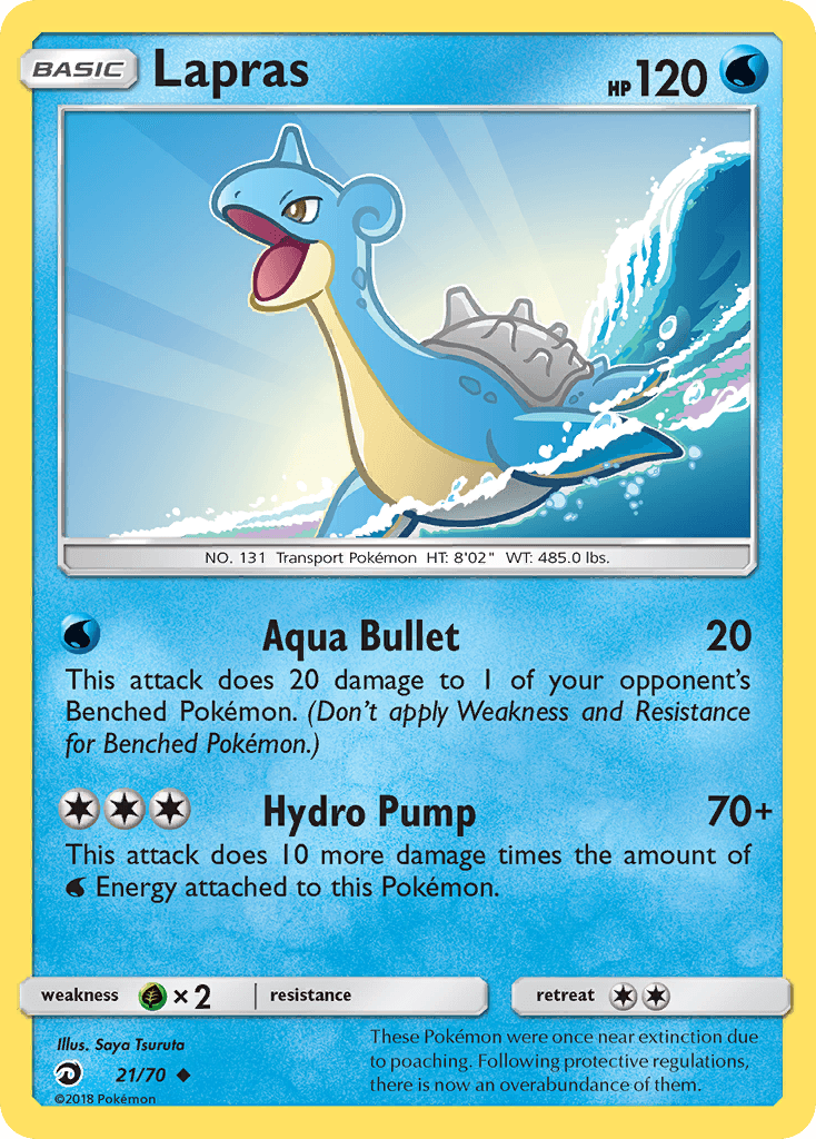 Lapras 寶可夢 card