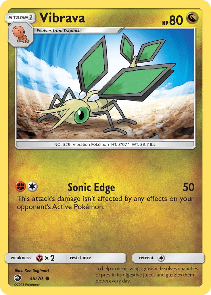 Vibrava 寶可夢 card