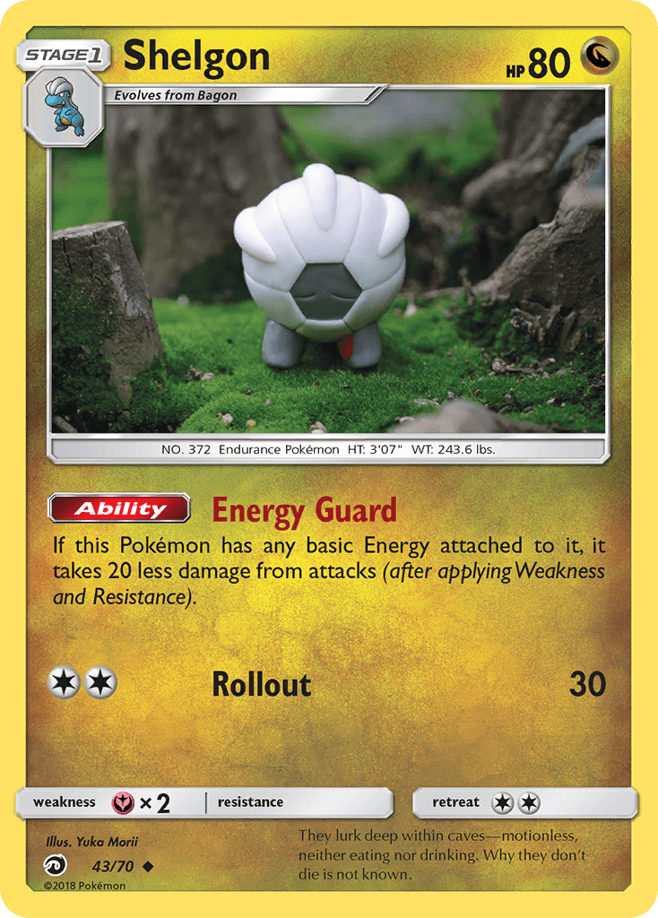 Shelgon Dragon Majesty card