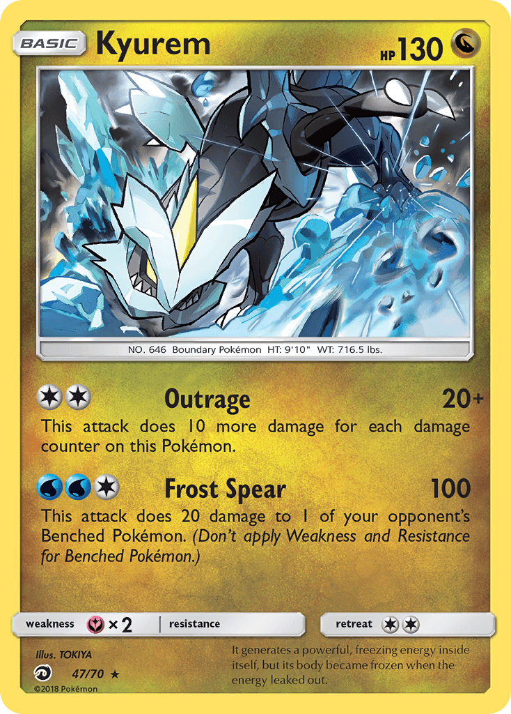 Kyurem Dragon Majesty card