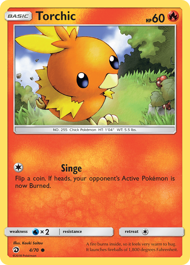 Torchic 寶可夢 card