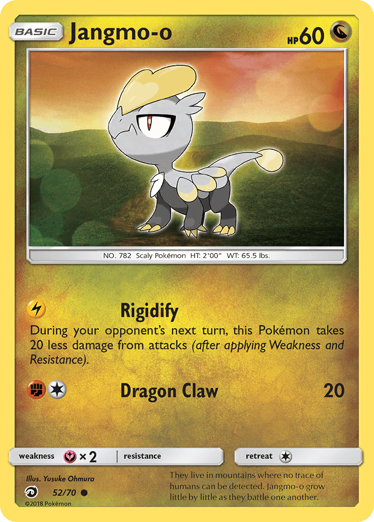 Jangmo-o Dragon Majesty card