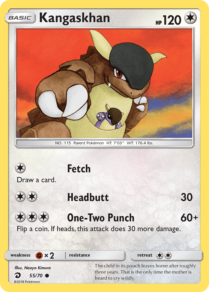 Kangaskhan Dragon Majesty card