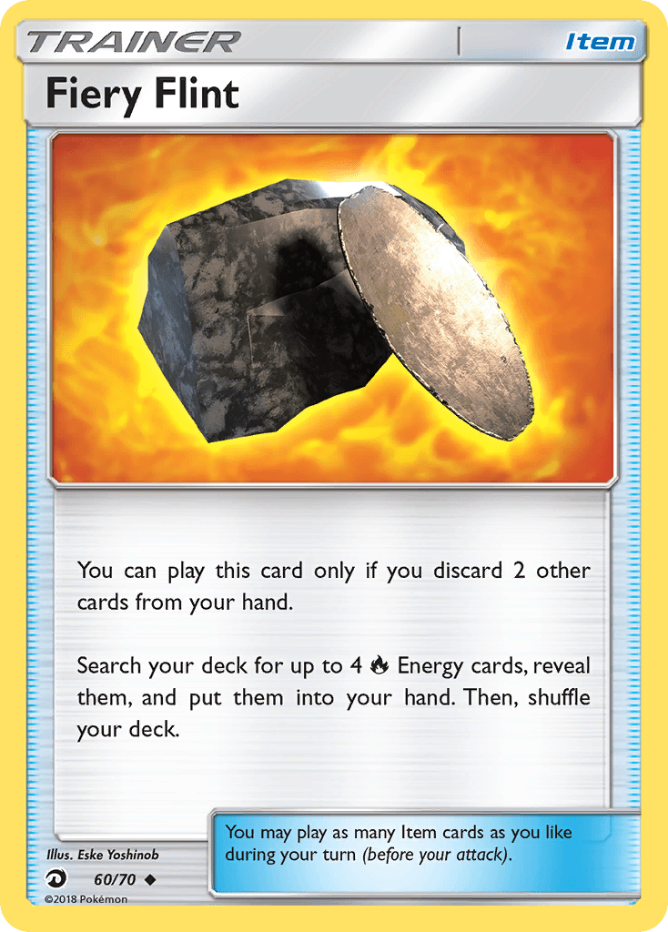 Fiery Flint Dragon Majesty card