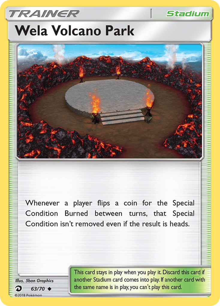 Wela Volcano Park Dragon Majesty card