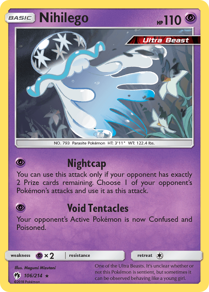 Nihilego Lost Thunder card