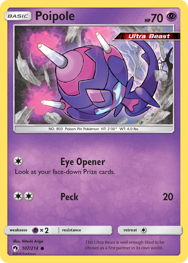 Poipole Lost Thunder card