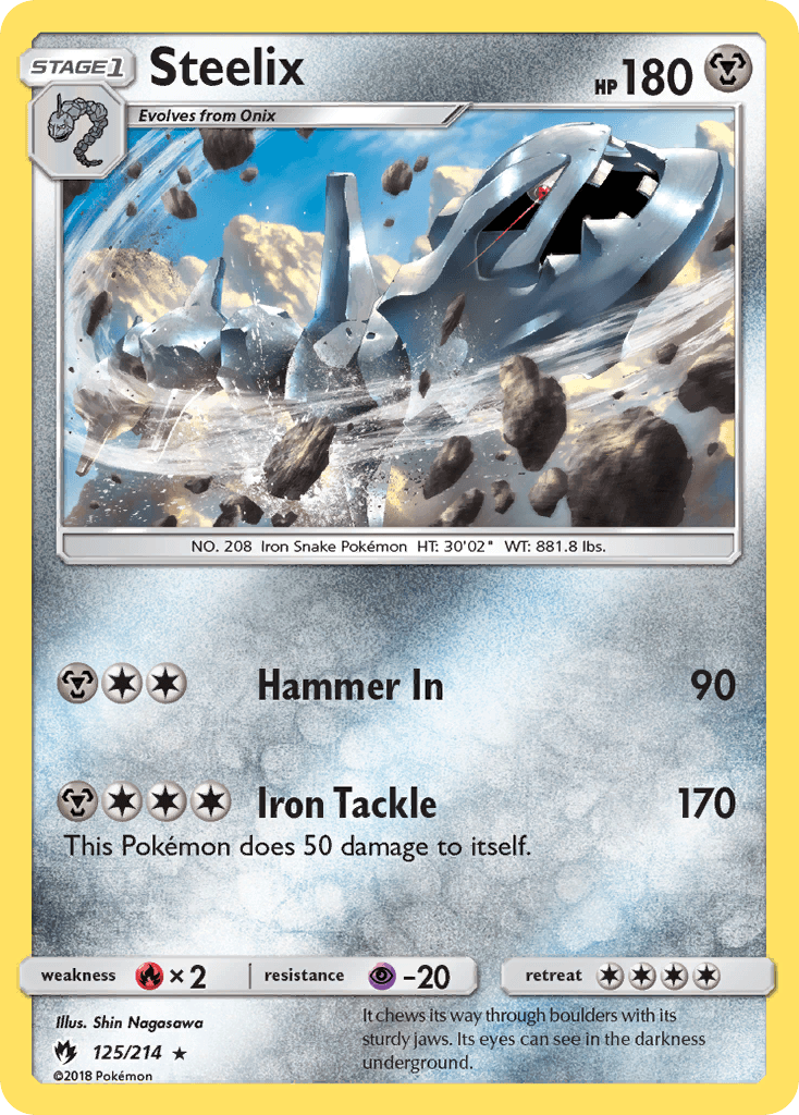 Steelix Lost Thunder card