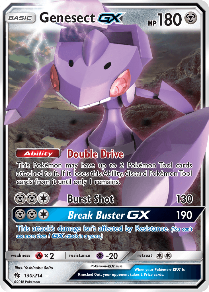Genesect-GX Lost Thunder card
