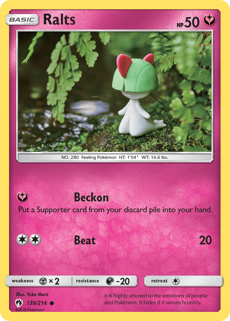 Ralts Lost Thunder card