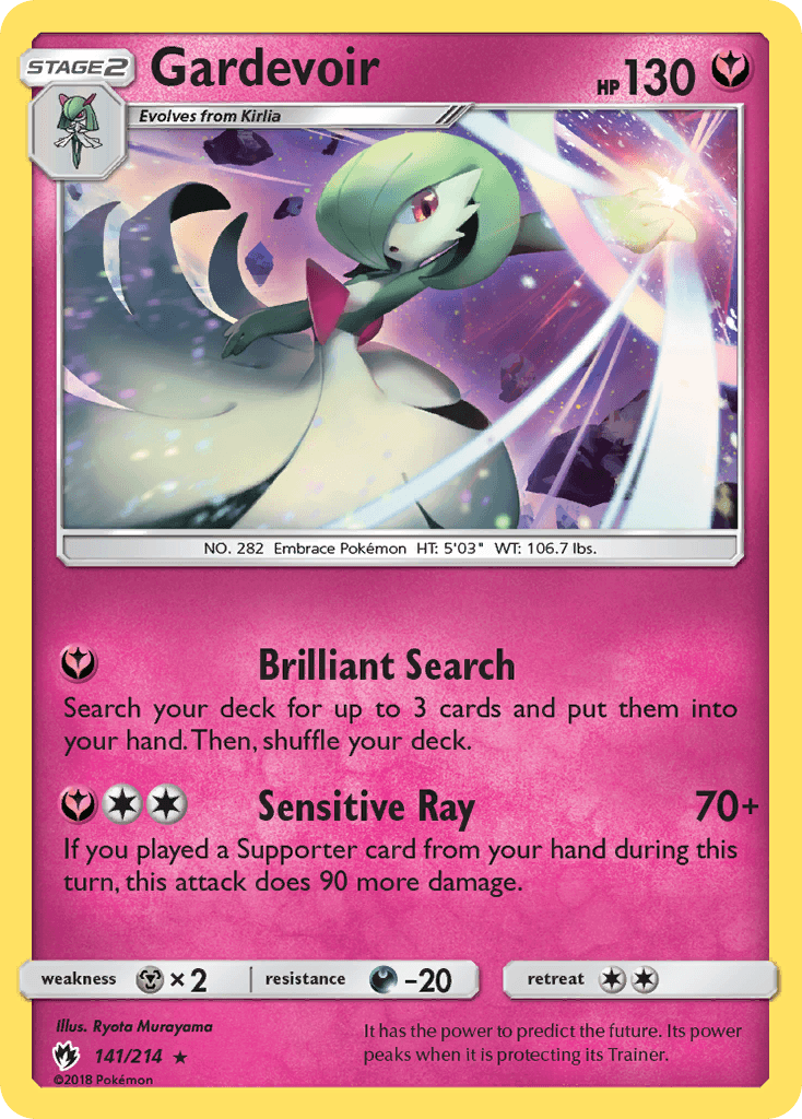 Gardevoir Lost Thunder card