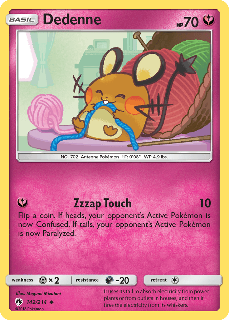 Dedenne Lost Thunder card