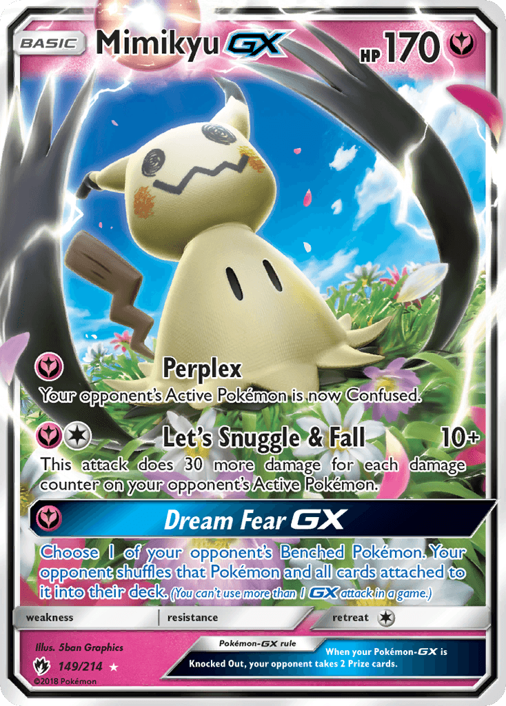 Mimikyu-GX Lost Thunder card