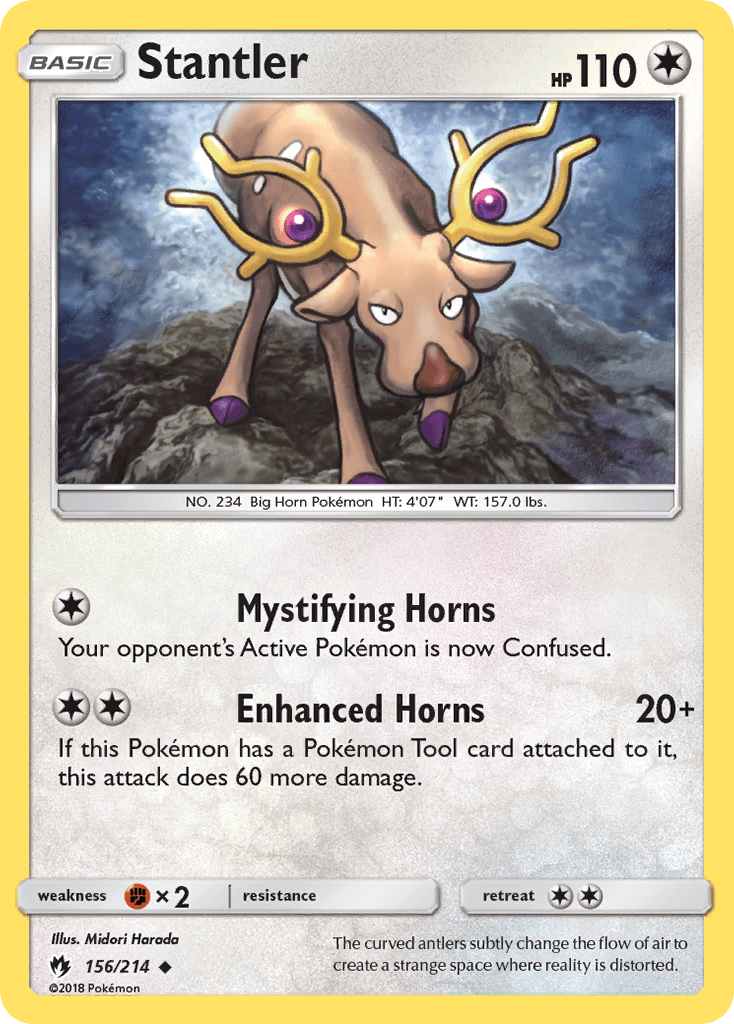 Stantler Lost Thunder card