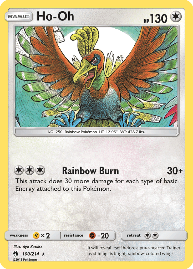 Ho-Oh Lost Thunder card