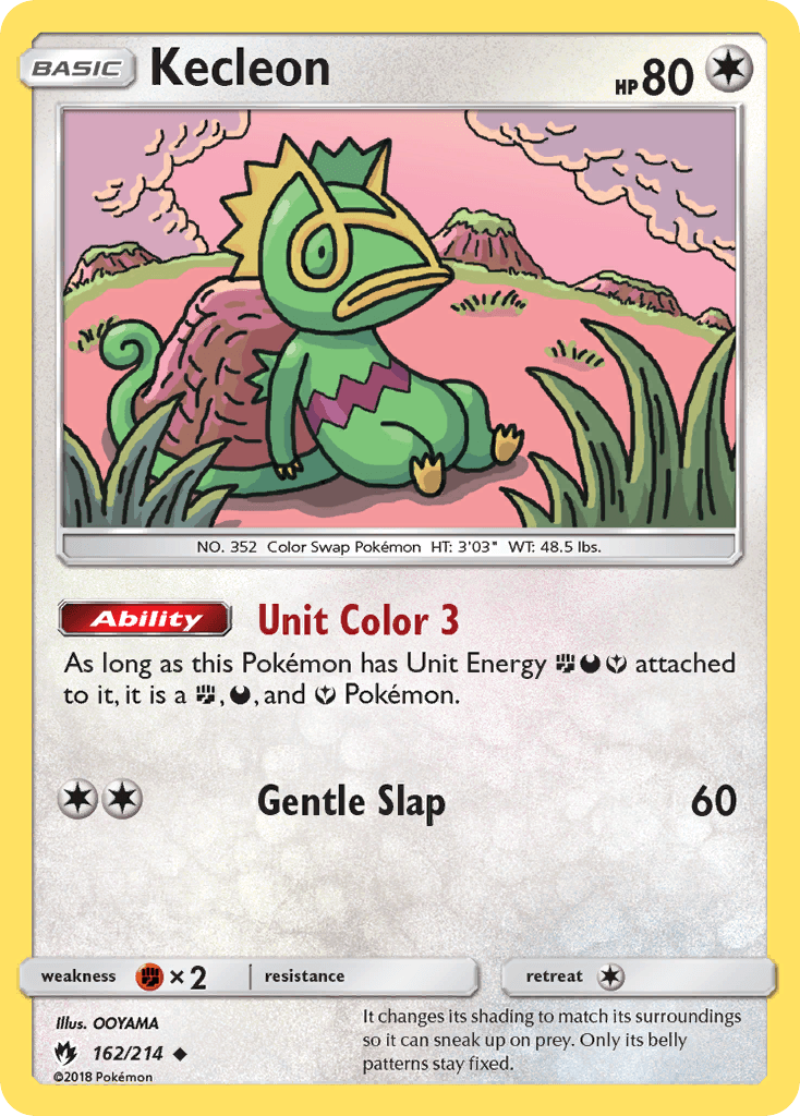 Kecleon Lost Thunder card