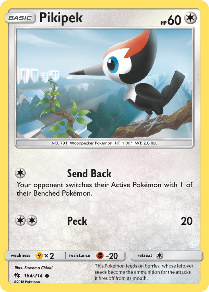 Pikipek Lost Thunder card