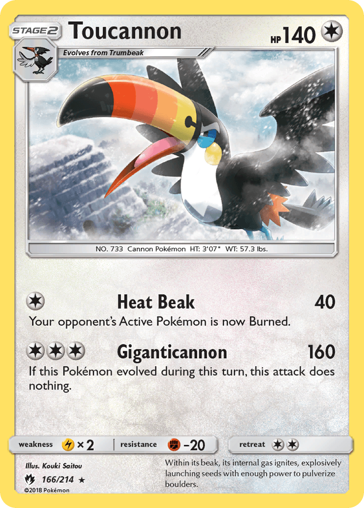 Toucannon Lost Thunder card