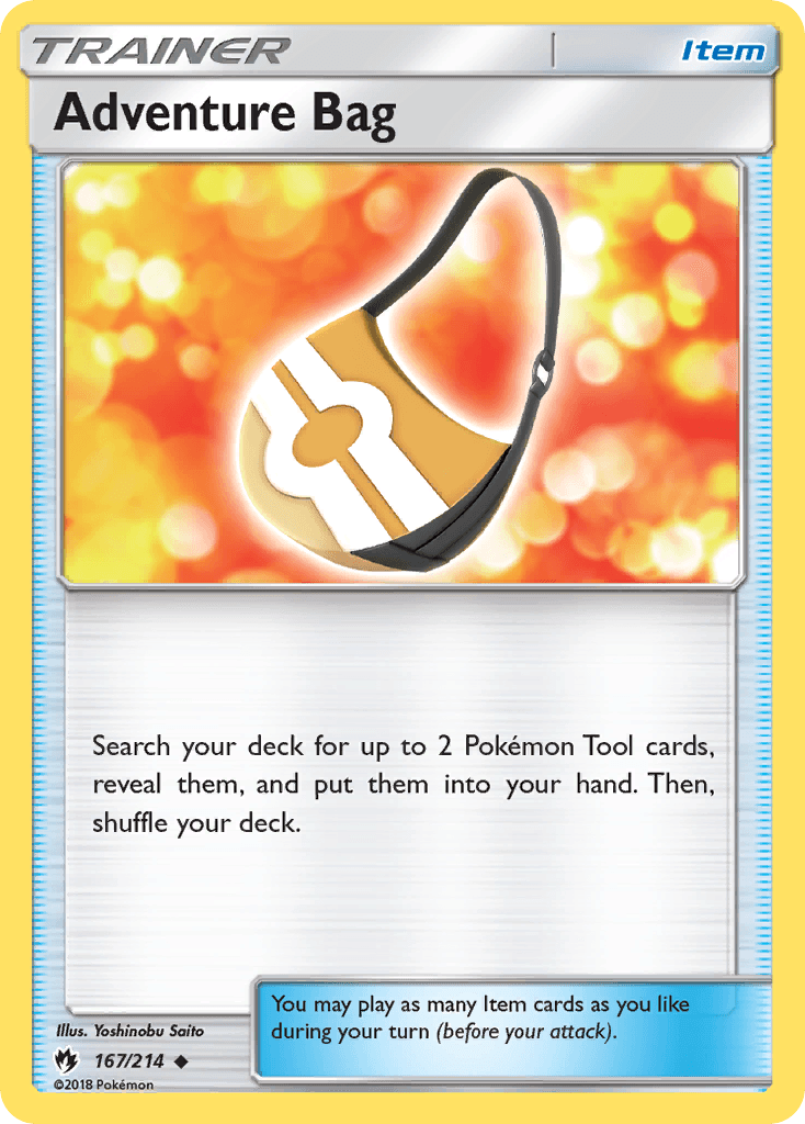 Adventure Bag Lost Thunder card