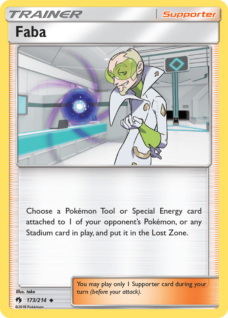 Faba Lost Thunder card