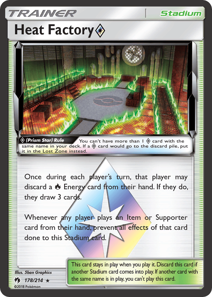 Heat Factory ◇ Lost Thunder card