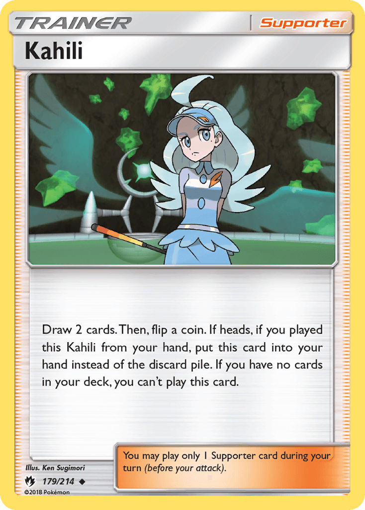 Kahili Lost Thunder card