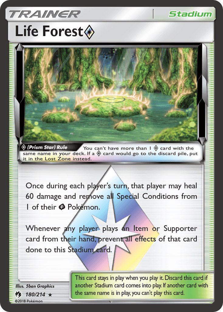 Life Forest ◇ Lost Thunder card