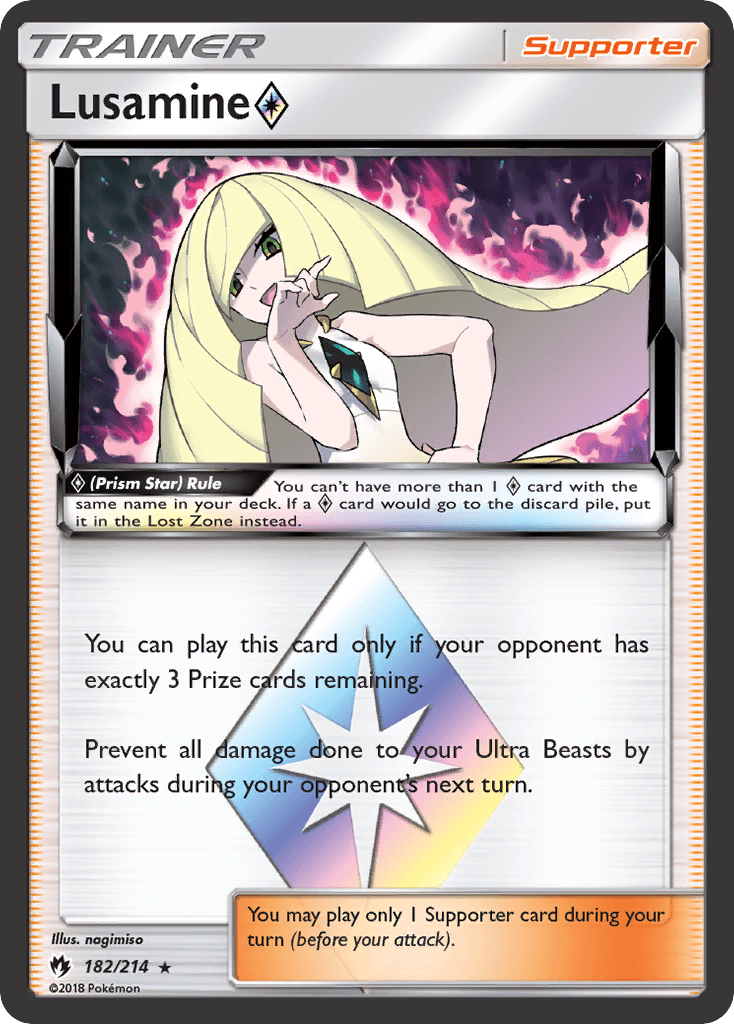 Lusamine ◇ Lost Thunder card