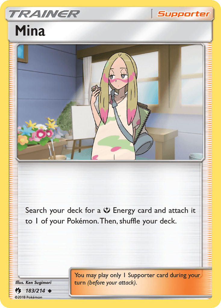 Mina Lost Thunder card