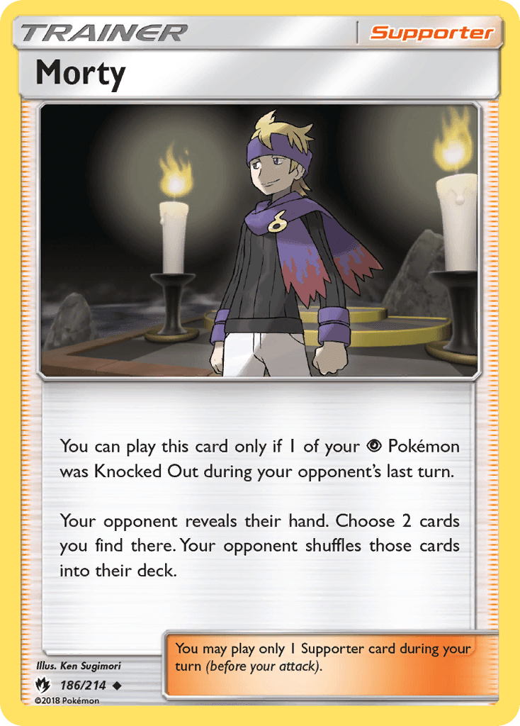 Morty Lost Thunder card