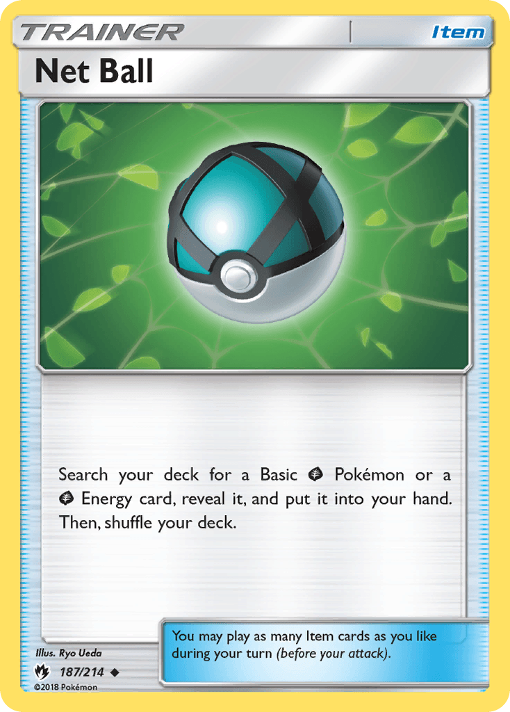 Net Ball Lost Thunder card