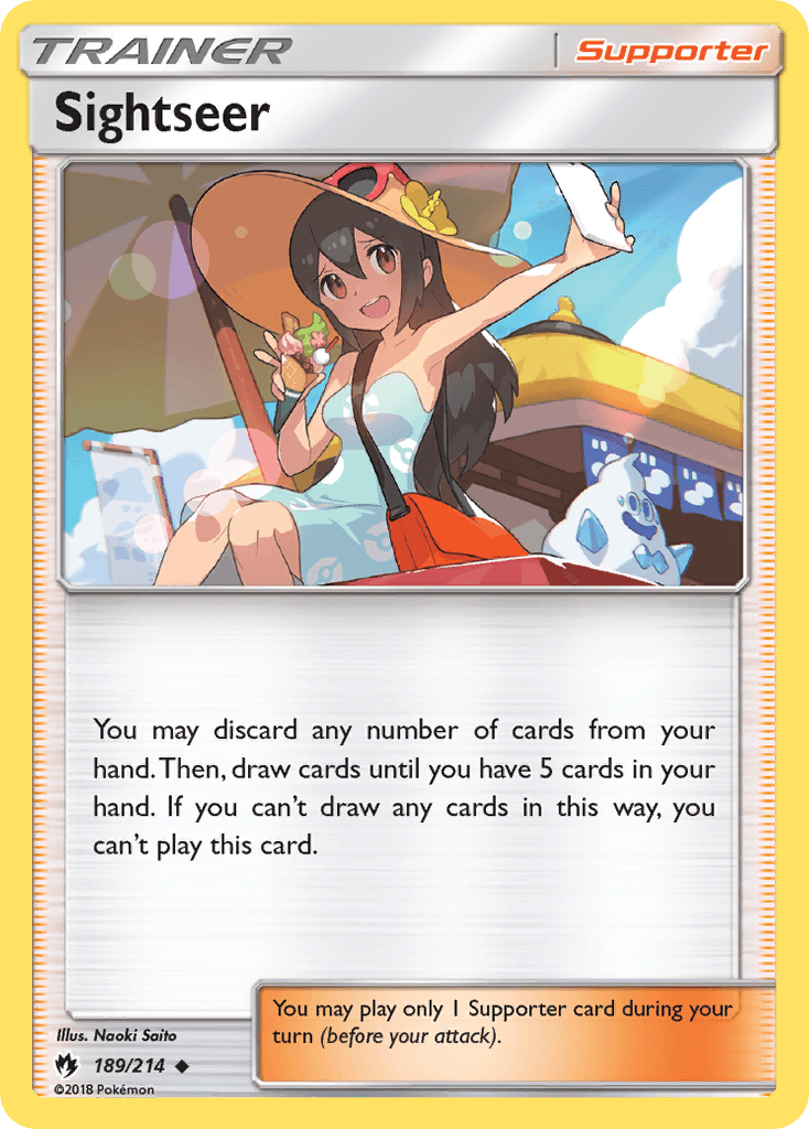 Sightseer Lost Thunder card