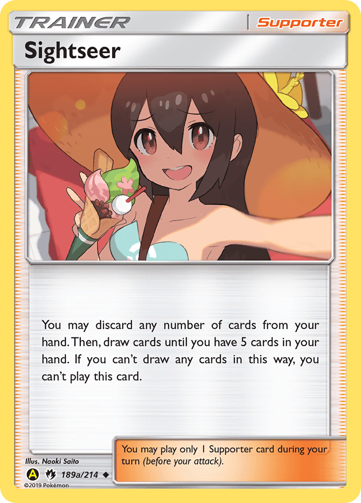 Sightseer Lost Thunder card
