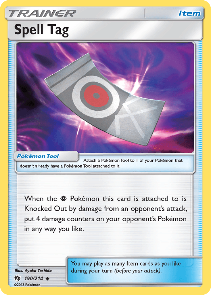 Spell Tag Lost Thunder card
