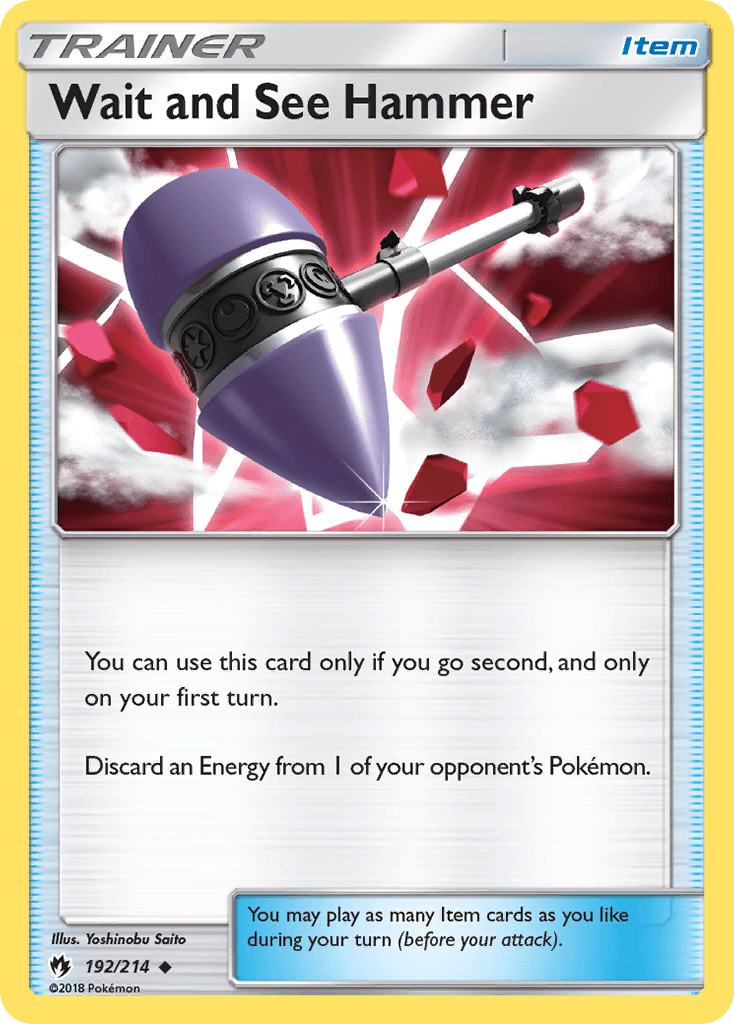 Wait and See Hammer Lost Thunder card